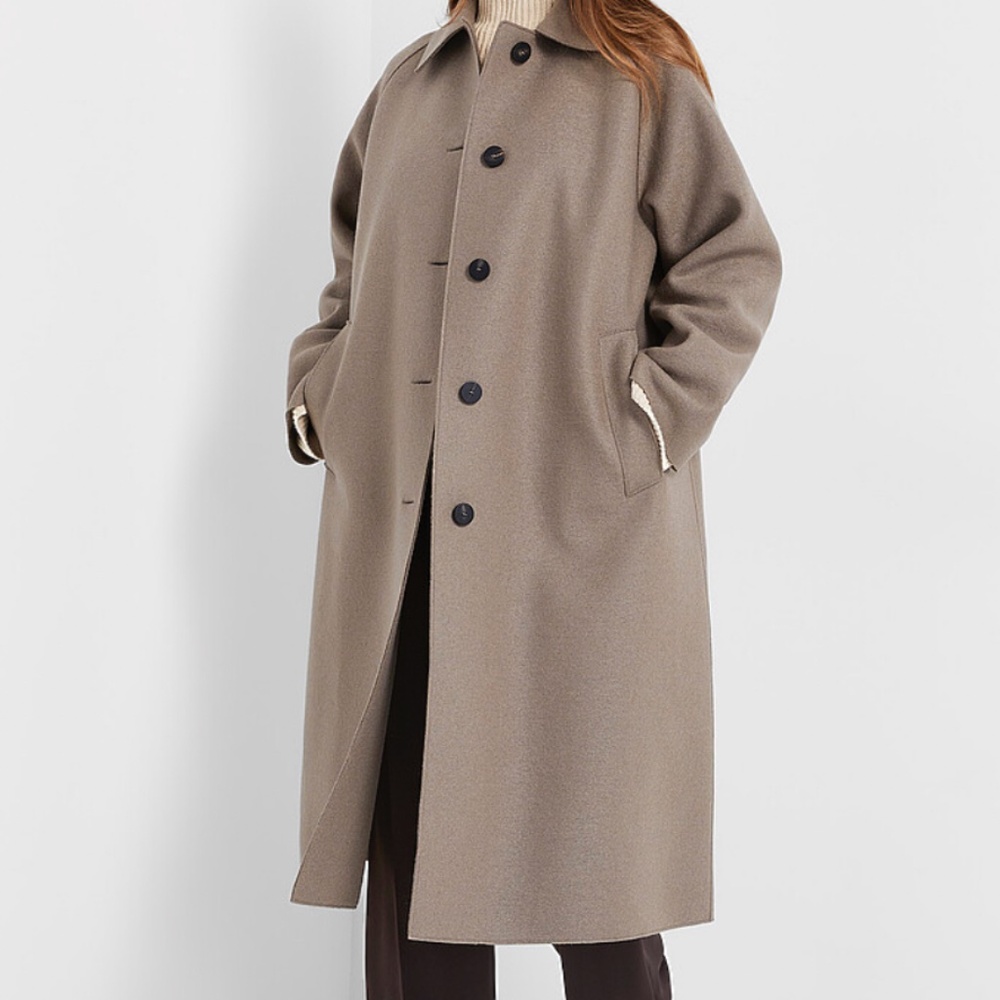 Harris Wharf Wool Coat